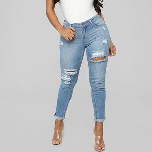 I Can't Take It Anymore Skinny Jeans